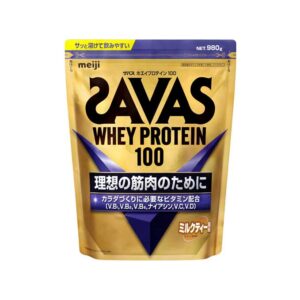 ザバス(SAVAS) ホエイプロテイン100ミルクティー風味980g